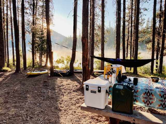 Campamento en camping