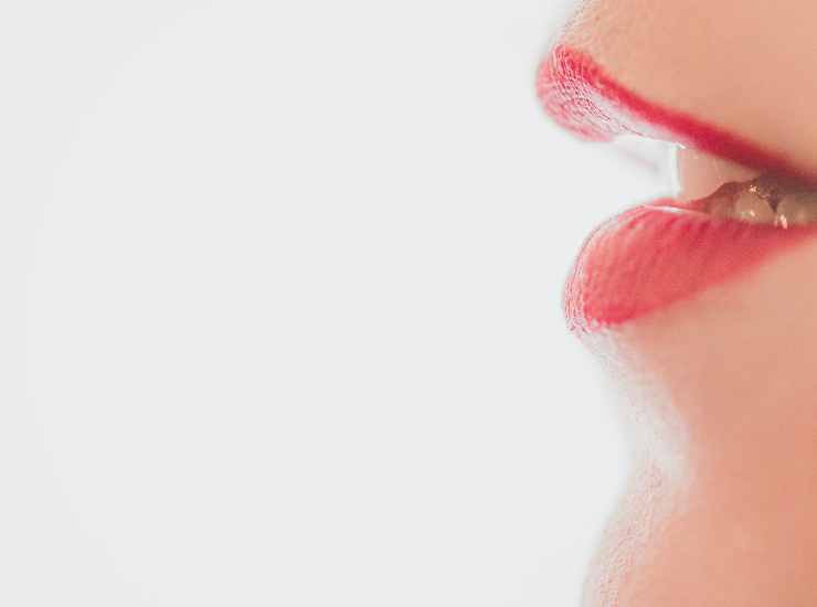 Labios pintados