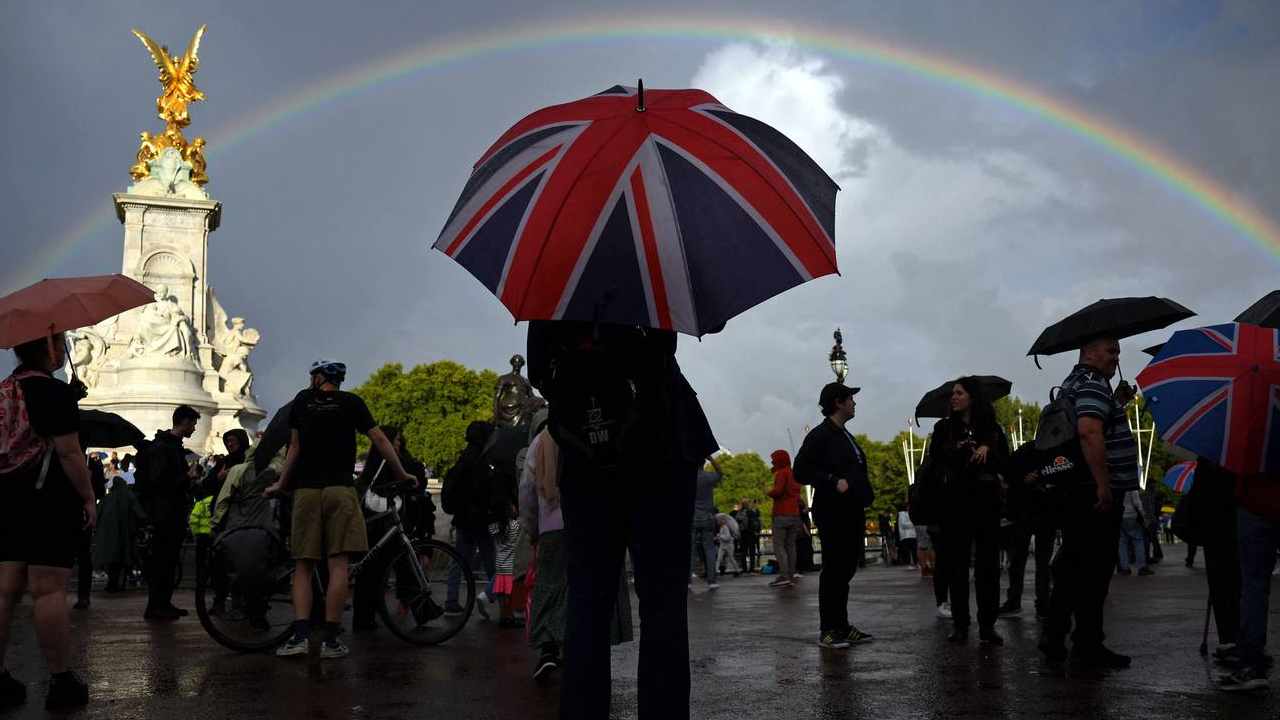 Arcoíris sobre Buckingham Palace - Freeimages