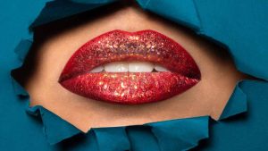 Labios pintados