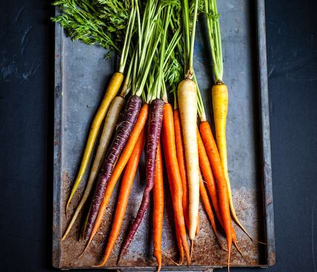Zanahorias de colores 