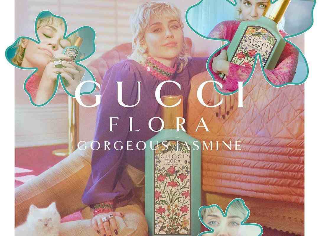 Miley Cyrus Gucci Flora - Perfil Oficial de Instagram