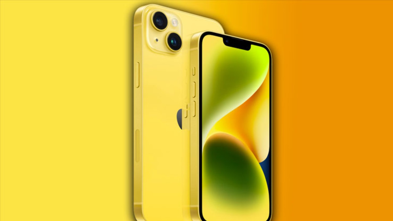 iPhone 14 amarillo canario